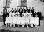 Konfirmander, Östhammar, Uppland 1930