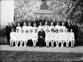 Konfirmander, Östhammar, Uppland 1930