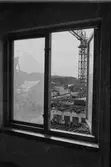 Ekensbergs varv 1970; vy mot väster från stora plåthallens övre plan