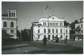 Larmtorget i Kalmar omkring 1945-50.