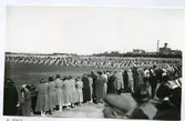 Gymnastikuppvisning på Fredriksskans omkr 1930.