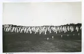 Gymnastikuppvisning på Fredriksskans 1930-40.