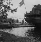 Lennart Wållberg Norrköping var förste kock på ubåten Neptun 1954 Neptuns långresa 1954.
U4, Sjöormen, Neptun vid laddningsbryggan på Märsgarn samt aktern på Patricia.
