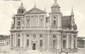 Vykort med motiv av Kalmar domkyrka.