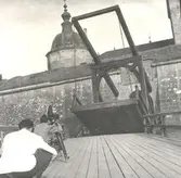 TV-Filmning av slottet 1959.