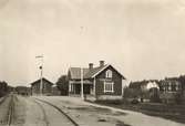 Järnvägsstationen i Gökalund.