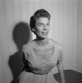 Mannekänguppvisning.
23 september 1955.