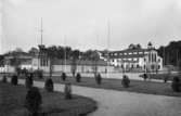 Karlstads Fabriks- och Hantverksförenings utställning i Stadsträdgården och Expositionshuset år 1927. Utställningen öppnades den 13 juni.