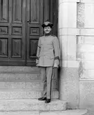 Text på negativkuvertet: Porträtt från exercistiden.