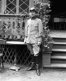 Text på negativkuvertet: Porträtt från exercistiden.