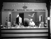 Livsmedelsföretaget Reymersholm med monter på en utställning år 1930.