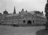 Saluhallen år 1933. Byggnaden används för skoländamål sedan slutet på 1970-talet.