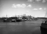 Fartyg i Yttre hamn år 1931.
