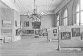 Konstutställningen på rådhuset 1927.