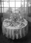 Dukningstävling på Stadshotellet 1936.
