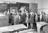 Småskoleklass på Herrhagsskolan år 1937