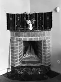 Öppen spis tillverkad AB Frans Elinder. Bilden togs 1944.