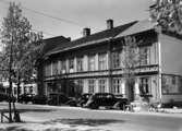Fastigheten Östra Torggatan 21 år 1947. Enligt uppgift lär Folkets Hus haft sina första lokaler i byggnaden.