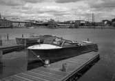 Fritidsbåtar i Inre hamn år 1950.