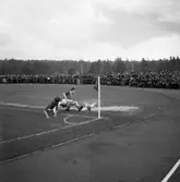 Bildsvit från matchen Degerfors IF mot IK Brage säsongen 1938-39 i Allsvenskan. Matchen slutade med seger för Brage, 1-2.