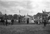 Lantbruksutställning i Klara år 1910.