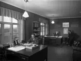 Aug Huzells AB. Kontorsinteriör.