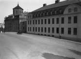 Läroverkets annex och Gamla Gymnasiet på 1910-talet.