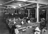 Bild från Televerkets lokaler på Älvgatan 5 1937.