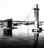 Timmerflottning på Marmen.