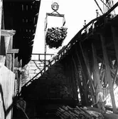 Timmerflottning på Marmen.