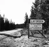 Vägen Färila - Kårböle.