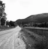 Vägen Ljusdal - Ramsjö.