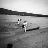 Orbaden vid Orsjön.