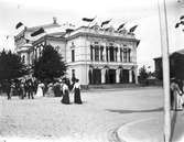 Gävle Teater. Foto den 8 juli 1901.
