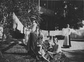 Hamrånge prästgård. Foto juli 1904.

