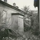 Ett nu rivet hus i kvarteret Beckasinen.