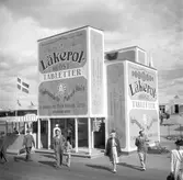 Gävleutställningen 1946
arrangerades 21 juni - 4 augusti. En utställning med anledning av Gävle stads 500-årsjubileum. På 350.000 kv.m. visade 530 utställare sina produkter. Utställningen besöktes av ca 760.000 personer.

Läkerol