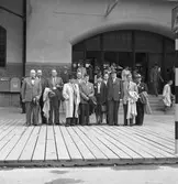 Gävleutställningen 1946
arrangerades 21 juni - 4 augusti. En utställning med anledning av Gävle stads 500-årsjubileum. På 350.000 kv.m. visade 530 utställare sina produkter. Utställningen besöktes av ca 760.000 personer.

Pressmän

