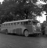 Extra buss till Gävleutställningen 1946.
Buss tillhörande GDG.