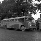 Extra buss till Gävleutställningen 1946.
Buss tillhörande GDG.