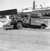 Bil & Buss Scania Vabis. Lastbil. Gävleutställningen 1946.
