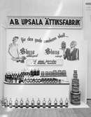 Gävleutställningen 1946. AB Upsala Ättiksfabrik. Slotts Senap
