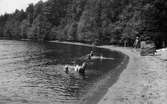 Badet i Harnäs.