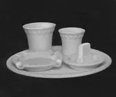 Räkservis X-modell från Gefle Porslinsfabrik.