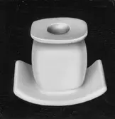 Ljusstake modell B, Gefle Porslinsfabrik.