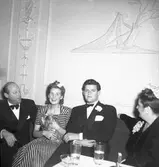 Centralhotellets matsalsinvigning. 1943