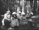 I skogen. Tidsomfånget är 1900 - 1940