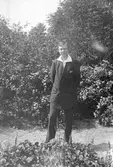 I Trädgården. Tidsomfånget är 1900 - 1940