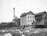 Åbyfors vid Gavleån. Den 28 april 1906.