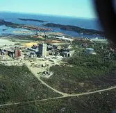 Norrsundets sulfatfabrik. Foto den 30 maj 1966.